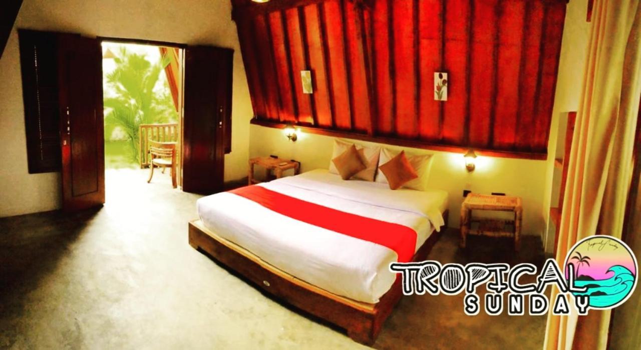 Tropical Sunday Bungalow - Surf And Stay Selong Belanak Exterior foto